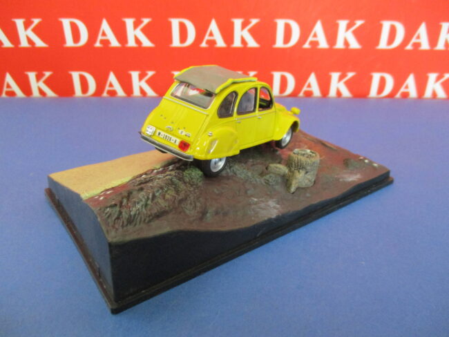 Die cast 1/43 Modellino Auto 007 James Bond Citroen 2CV - For Yours Eyes Only - immagine 4