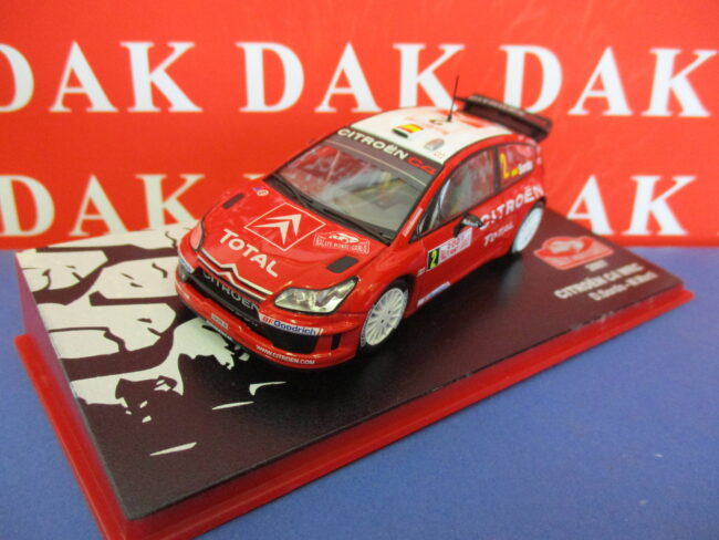 Die cast 1/43 Modellino Auto Citroen C4 WRC N2 Rally Monte Carlo 2007 D. Sordo - immagine 2