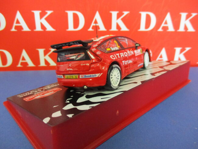 Die cast 1/43 Modellino Auto Citroen C4 WRC N2 Rally Monte Carlo 2007 D. Sordo - immagine 3
