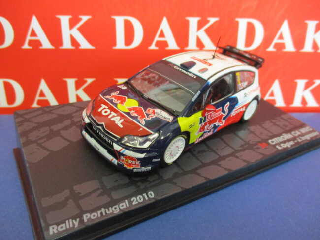 Die cast 1/43 Modellino Auto Citroen C4 WRC N7 Rally Portogallo 2010 S. Ogier - immagine 2