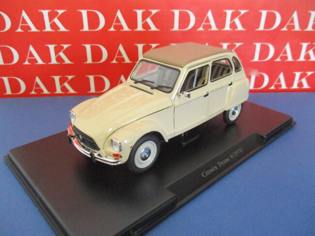 Die cast 1/24 Modellino Auto Citroen Dyane 6 1978 - immagine 2
