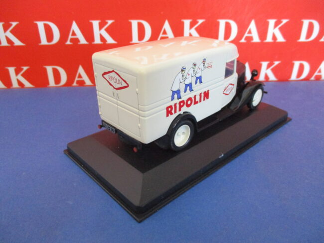 Die cast 1/43 Modellino Furgone Pubblicitario Citroen Type 23 1500 Kg Ripolin - immagine 5