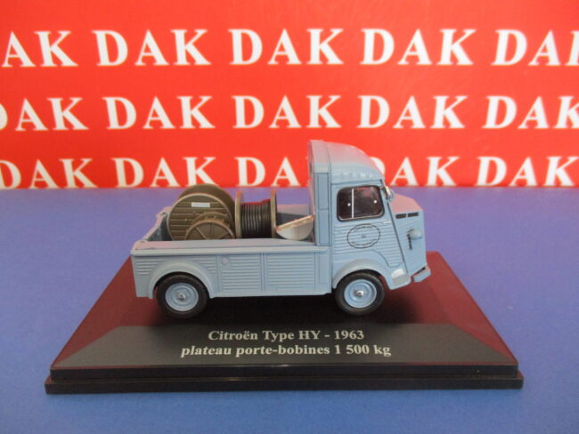 Die cast 1/43 Modellin Furgone Citroen Type H 1500 Kg plateau porte-bobines 1963