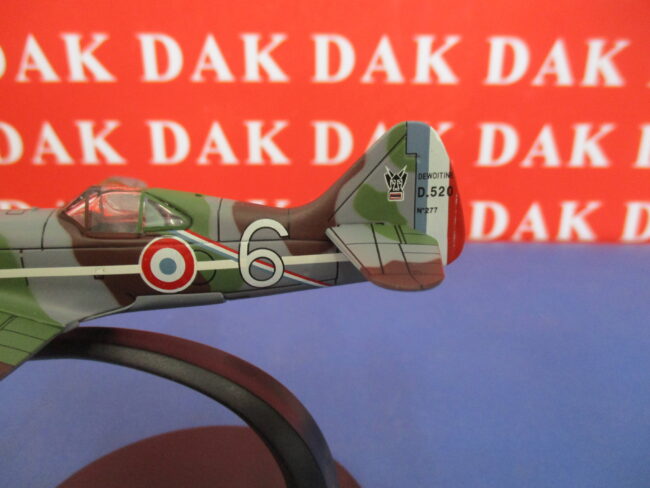 Die cast 1/72 Modellino Aereo Aircraft Dewoitine D.520 N277 Le Gloan France 1940 - immagine 3