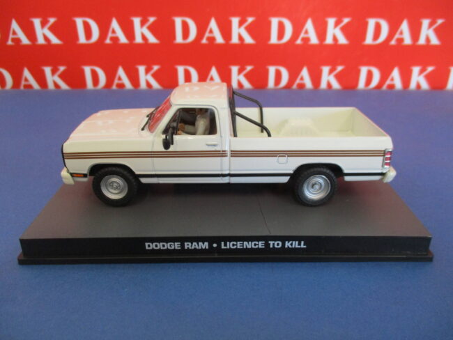 Die cast 1/43 Modellino Auto 007 James Bond Dodge Ram Pick-Up - Licence to Kill