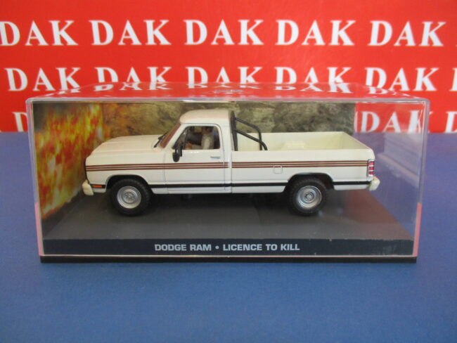 Die cast 1/43 Modellino Auto 007 James Bond Dodge Ram Pick-Up - Licence to Kill - immagine 7