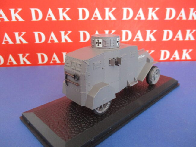 Die cast 1/43 Modellino Autoblindo Ehrhardt Strassenpanzerwagen E-V/4 - immagine 3
