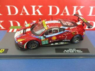 Die cast 1/43 Modellino Auto Ferrari 488 GTE 6H Silverstone 2017 A. Pier Guidi
