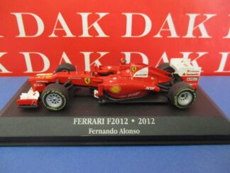Die cast 1/43 Modellino Auto F1 Ferrari F2012 2012 F. Alonso by Atlas