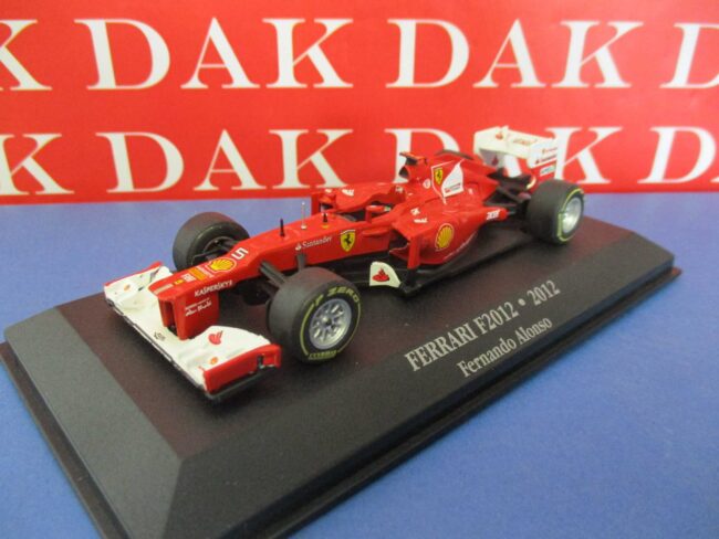 Die cast 1/43 Modellino Auto F1 Ferrari F2012 2012 F. Alonso by Atlas - immagine 2