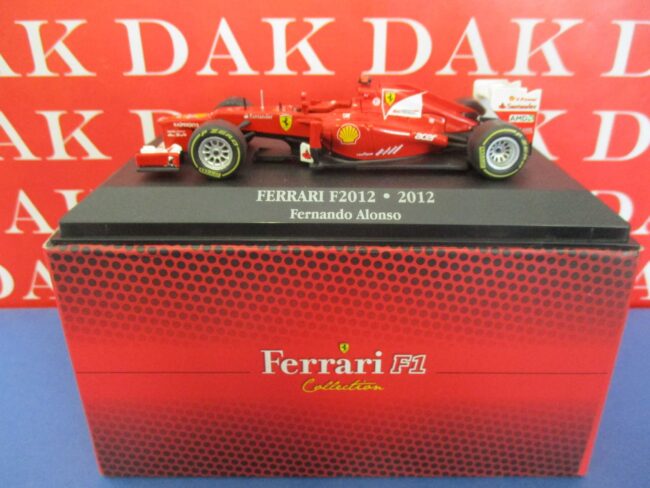 Die cast 1/43 Modellino Auto F1 Ferrari F2012 2012 F. Alonso by Atlas - immagine 4