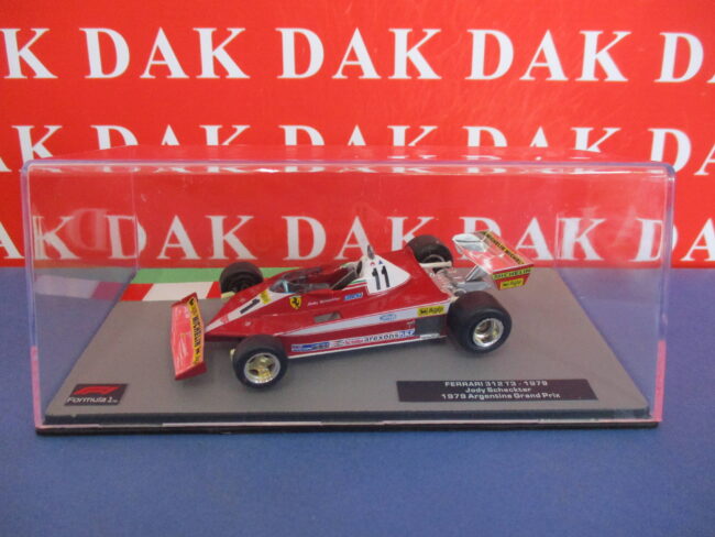 Die cast 1/43 Modellino Auto F1 Ferrari 312 T3 Argentina GP 1979 J. Scheckter - immagine 4