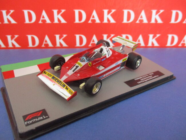 Die cast 1/43 Modellino Auto F1 Ferrari 312 T3 Argentina GP 1979 J. Scheckter - immagine 2