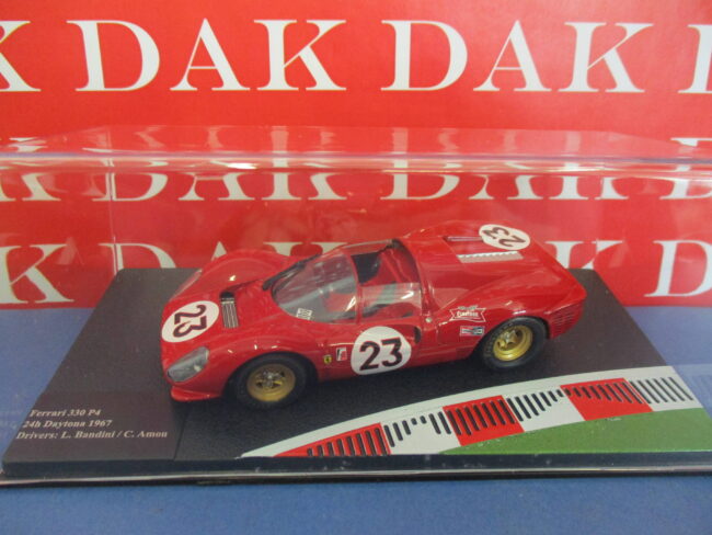Die cast 1/43 Modellino Auto Ferrari 330 P4 24H Daytona 1967 L. Bandini - immagine 4