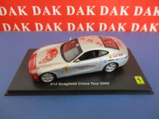 Die cast 1/43 Modellino Auto Ferrari 612 Scaglietti China Tour 2005