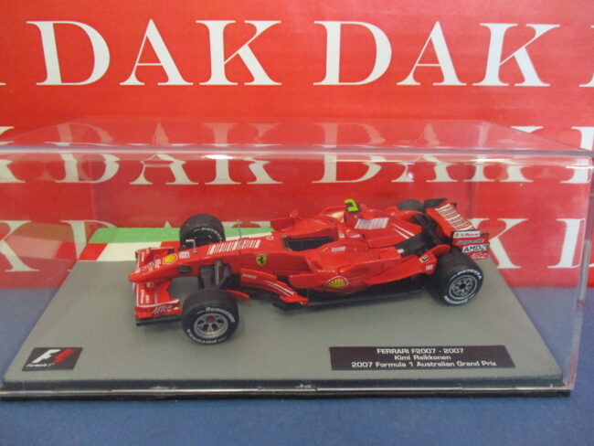 Die cast 1/43 Modellino Auto F1 Ferrari F2007 Australia 2007 K. Raikkonen - immagine 4
