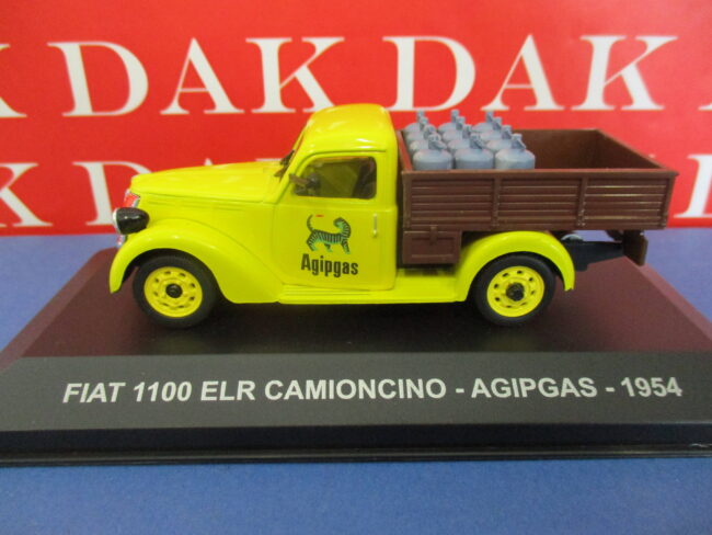 Die cast 1/43 Modellino Camioncino Fiat 1100 ELR Pick-Up Agip Gas 1954