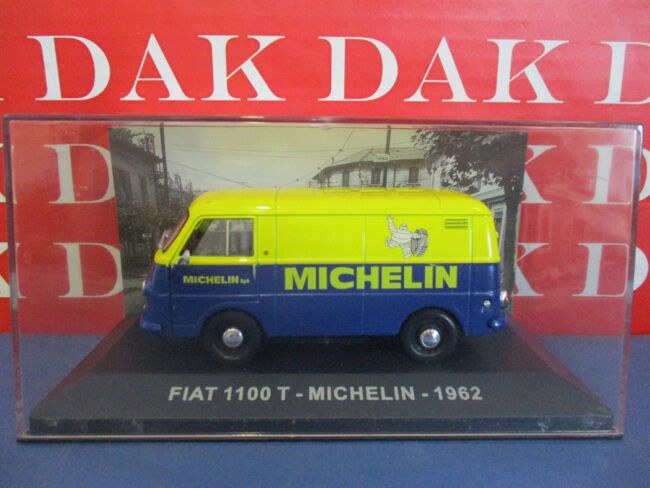 Die cast 1/43 Modellino Furgone Pubblicitario Fiat 1100 T Michelin 1962 - immagine 4