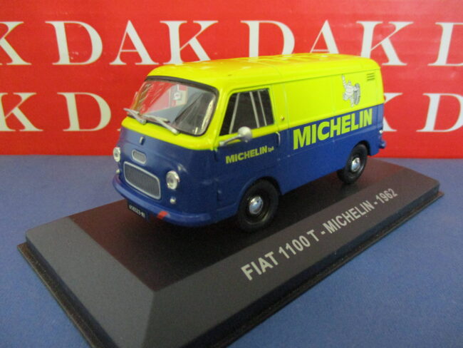Die cast 1/43 Modellino Furgone Pubblicitario Fiat 1100 T Michelin 1962 - immagine 2