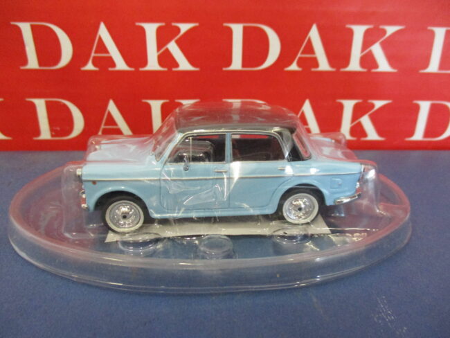 Die cast 1/43 Modellino Auto Fiat 1100 Bicolore Azzurro Nero 1962 by Starline - immagine 4