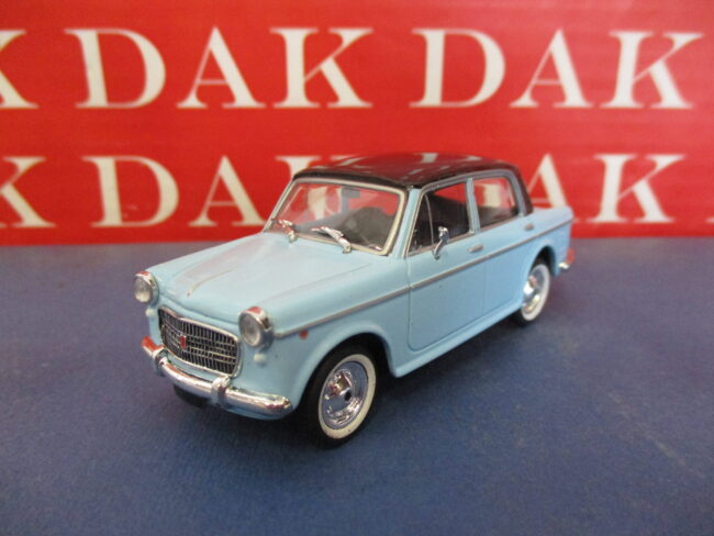 Die cast 1/43 Modellino Auto Fiat 1100 Bicolore Azzurro Nero 1962 by Starline
