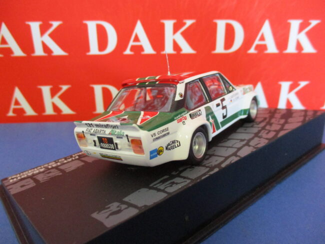Die cast 1/43 Modellino Auto Fiat 131 Abarth Rally Acropolis 1978 W. Rohrl - immagine 3