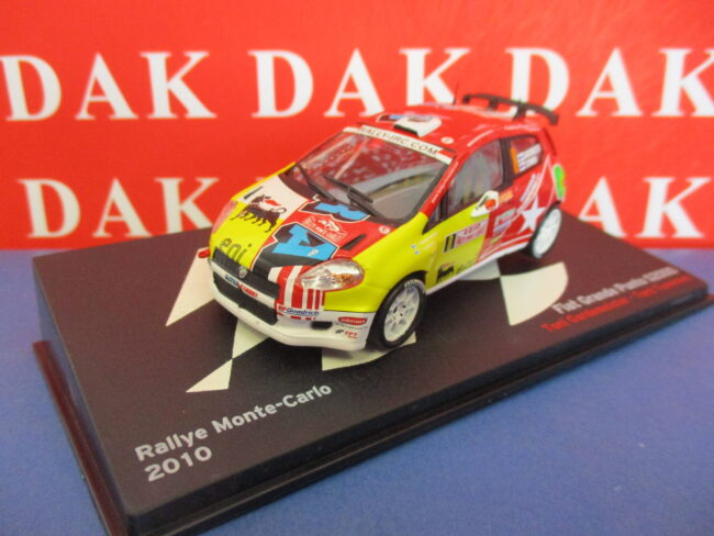 Die cast 1/43 Modellino Auto Fiat Abarth Grande Punto S2000 RMC 2010 Gardemeiste - immagine 2