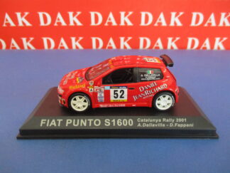 Die cast 1/43 Modellino Auto Fiat Punto S1600 Rally Catalunya 2001 A. Dallavilla