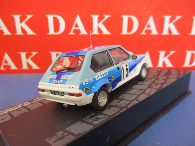 Die cast 1/43 Modellino Auto Fiat Ritmo 75 Abarth Rally Monte Carlo 1980 Bettega - immagine 3