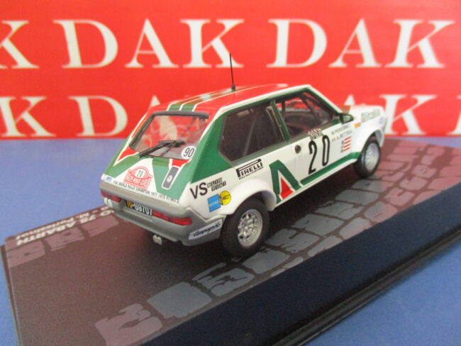 Die cast 1/43 Modellino Auto Fiat Ritmo Abarth Rally Monte Carlo 1979 A. Bettega - immagine 3