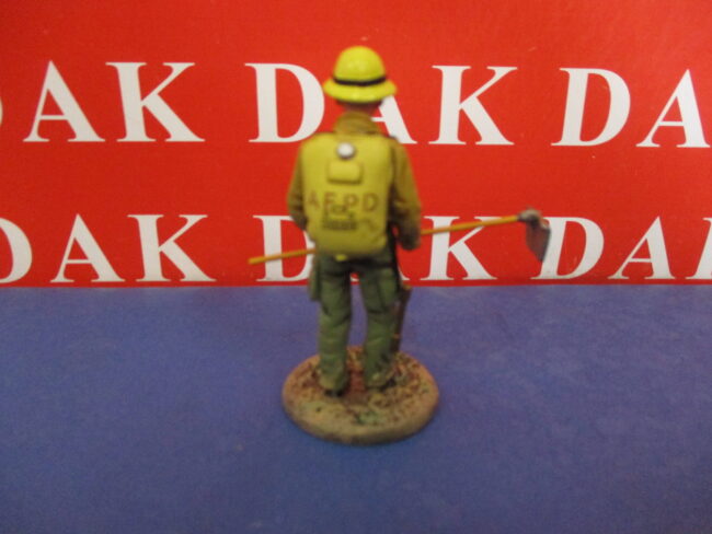 1/32 54MM Soldatino Soldier Pompiere Feuerwehrmann Forestal USA 2001 N12 - immagine 4