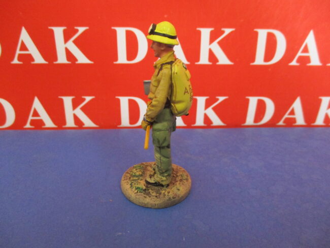 1/32 54MM Soldatino Soldier Pompiere Feuerwehrmann Forestal USA 2001 N12 - immagine 3