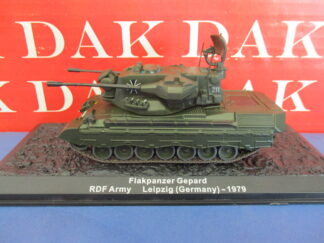 Die cast 1/72 Modellino Carro Armato Tank Flakpanzer Gepard RDF Army 1979