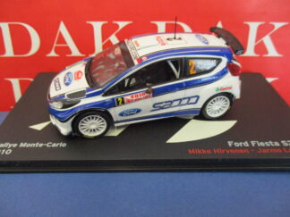 Die cast 1/43 Modellino Auto Ford Fiesta S2000 Rally Monte Carlo 2010 M.Hirvonen