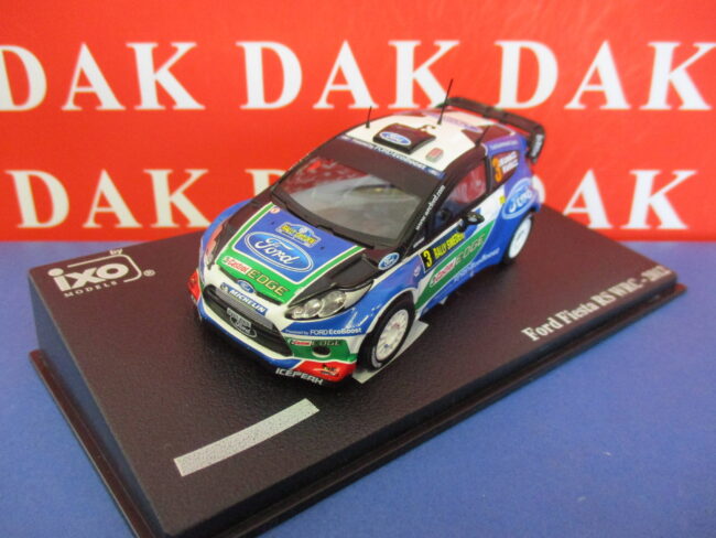 Die cast 1/43 Modellino Auto Ford Fiesta WRC Rally Sweden 2012 J-M. Latvala - immagine 2
