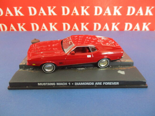 Die cast 1/43 Modellino Auto 007 James Bond Ford Mustang Mach 1 Diamond are For
