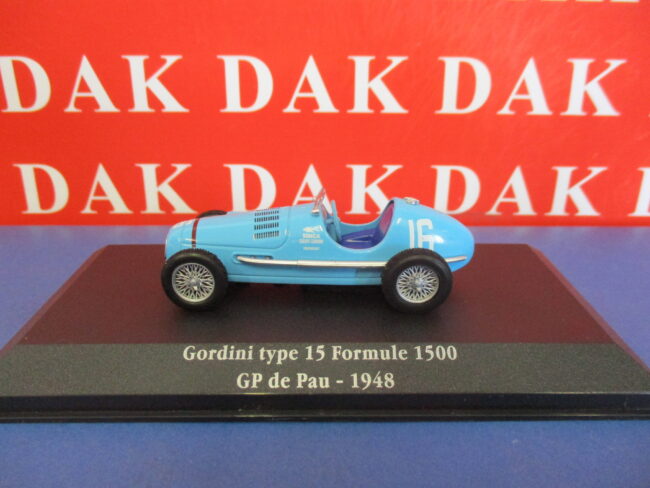 Die cast 1/43 Modellino Auto Gordini Typ 15 Formule 1500 GP Pau 1948
