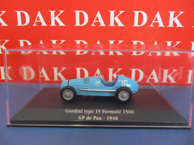 Die cast 1/43 Modellino Auto Gordini Typ 15 Formule 1500 GP Pau 1948 - immagine 4