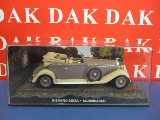 Die cast 1/43 Modellino Auto 007 James Bond Hispano-Suiza Moonraker - immagine 4