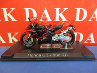 Die cast 1/24 Modellino Moto Honda CBR 900 RR