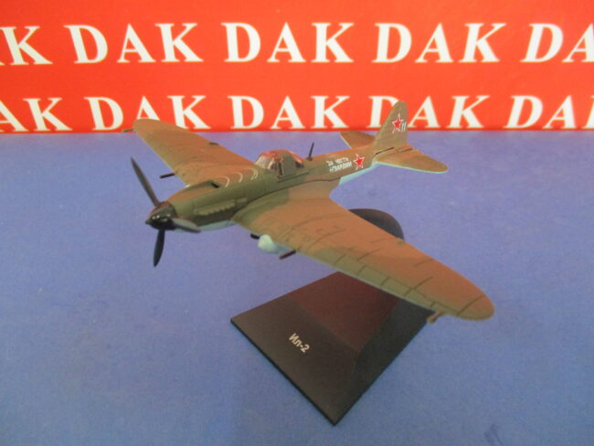 Die cast 1/120 Modellino Aereo Aircraft Ilyushin Il-2 Šturmovik USSR