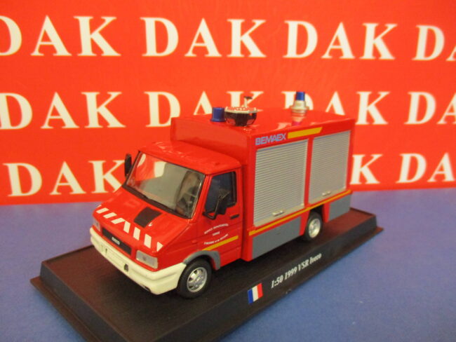 Die cast 1/50 Modellino Camion Pompieri Feuerwehr Iveco VSR 1999 (France) 88 - immagine 2