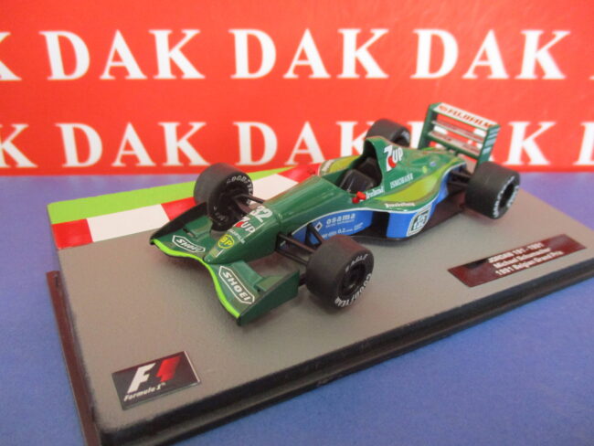 Die cast 1/43 Modellino Auto F1 Jordan 191 Belgium Grand Prix 1991 M. Schumacher - immagine 2