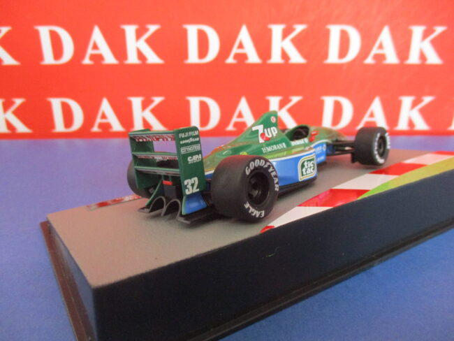 Die cast 1/43 Modellino Auto F1 Jordan 191 Belgium Grand Prix 1991 M. Schumacher - immagine 3