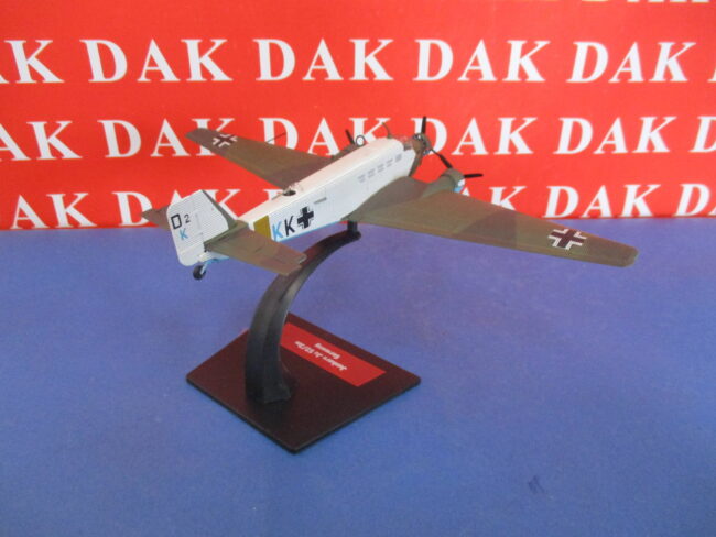 Die cast 1/144 Modellino Aereo Aircraft Junkers Ju52-3m Tante Ju Luftwaffe - immagine 5