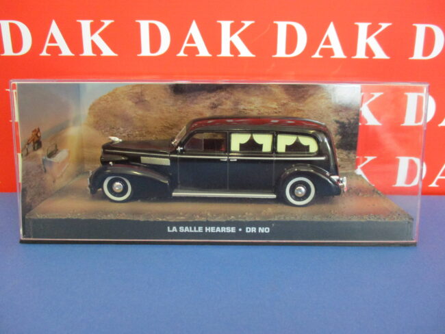 Die cast 1/43 Modellino Auto 007 James Bond La Salle Hearse Carro Funebre DR NO - immagine 4