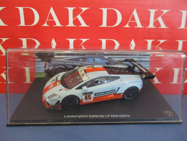 Die cast 1/43 Modellino Auto Lamborghini Gallardo Lp 600 Gulf Navarra 2011 - immagine 4