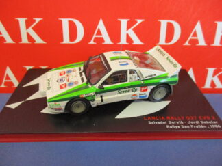 Die cast 1/43 Modellino Auto Lancia 037 EVO 2 Rally San Frollan 1986 S. Servia