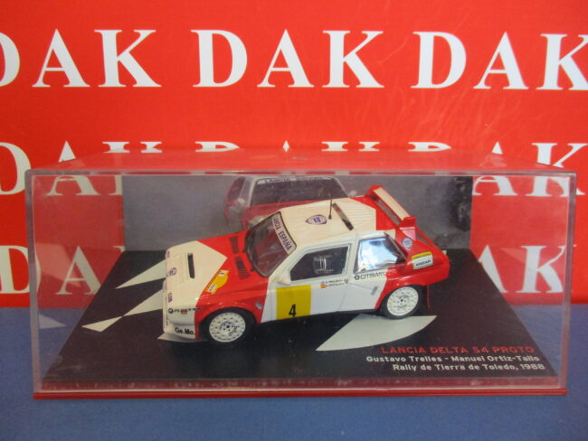 Die cast 1/43 Modellino Auto Lancia Delta S4 Proto Rally Toledo 1988 G. Trelles - immagine 4