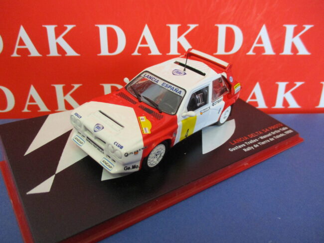 Die cast 1/43 Modellino Auto Lancia Delta S4 Proto Rally Toledo 1988 G. Trelles - immagine 2